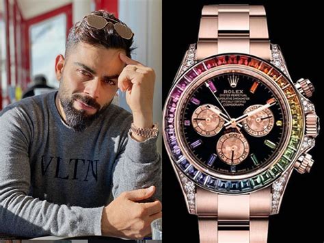 Virat Kohli's Luxury Watches: Rolex Daytona Worth Rs. 8.6 